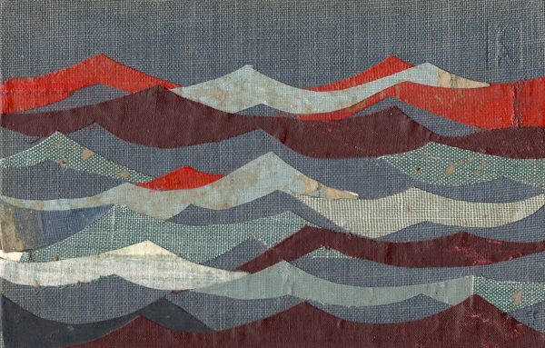 Red Sea (2012) book covers, glue 6 x 8